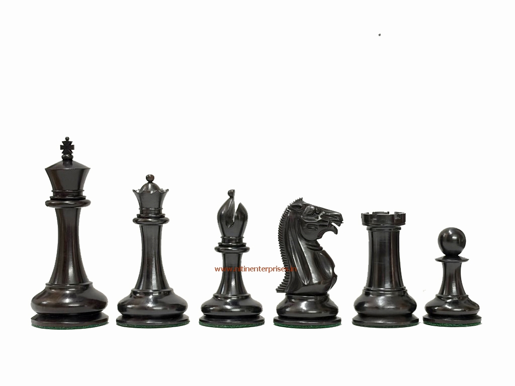 K0044- Morphy Cooke Reproduced 1849-50 Distressed Chess pieces - Image 3