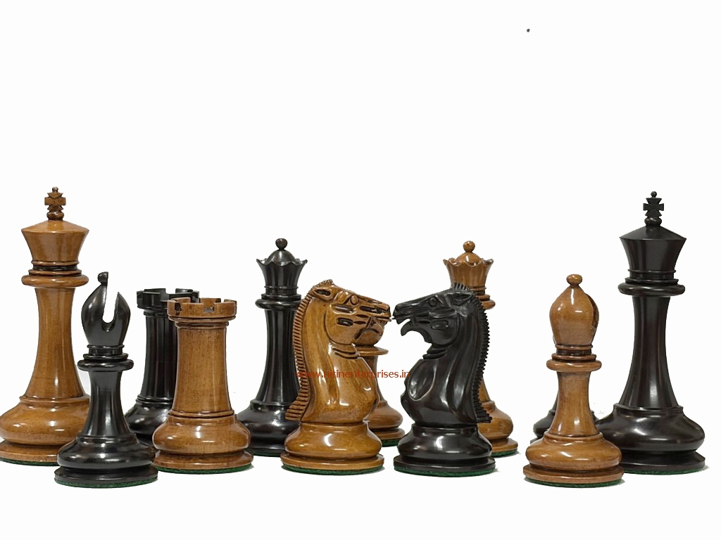 K0044- Morphy Cooke Reproduced 1849-50 Distressed Chess pieces - Image 2
