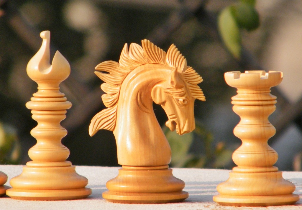 Shop for St. Petersburg Luxury Artisan Chess Set with Wooden Board.