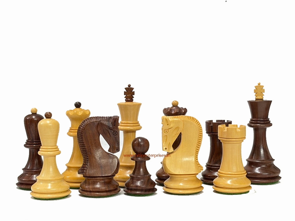 K007-Russian zebra Chess pieces