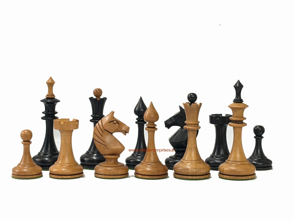 K121 - Soviet USSR 1970 Reproduced Distressed Chess pieces