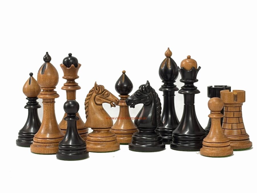 K123 - Reproduction 1951-1954 CESK KLUBOVKA Fide Tournament Czech Distressed Pieces